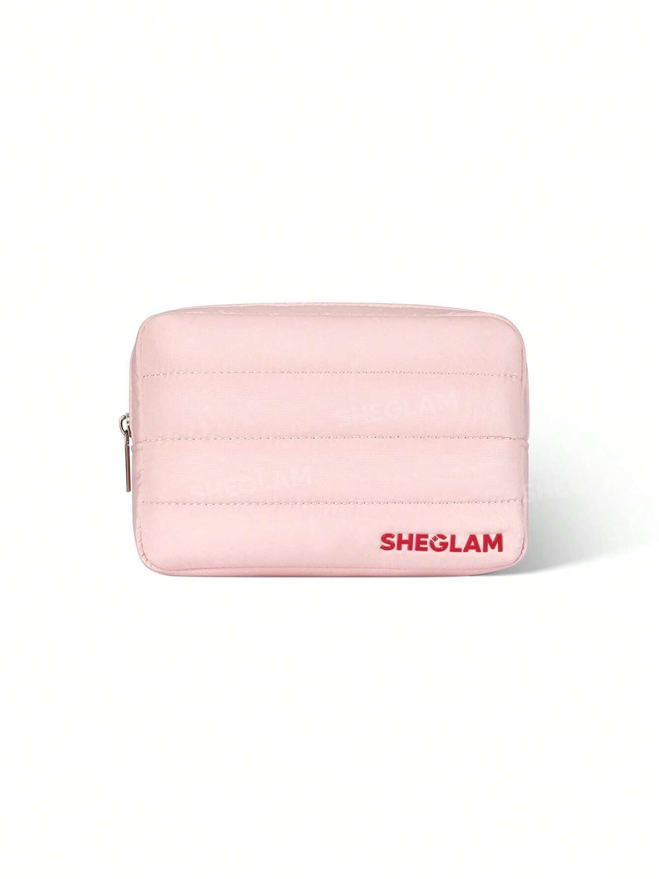 شنطة مكياج شيجلام كومباكت وردي | Sheglam Compact Makeup Bag Pink