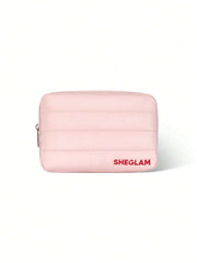 شنطة مكياج شيجلام كومباكت وردي | Sheglam Compact Makeup Bag Pink