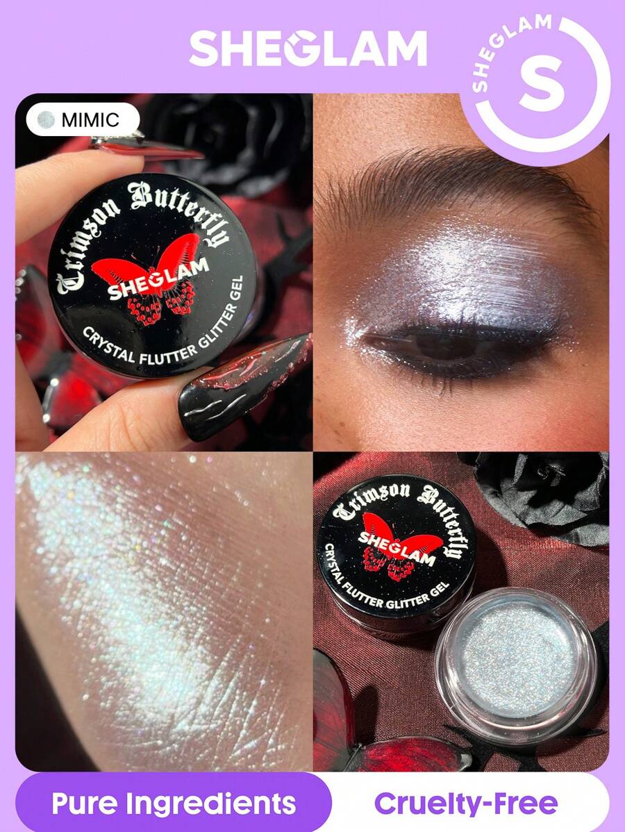 Sheglam Crystal Flutter Glitter Gel