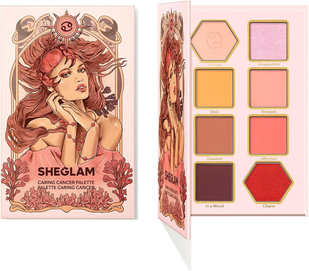 Sheglam Eyeshadow Palette Caring Eyeshadow Palette 8 Colors