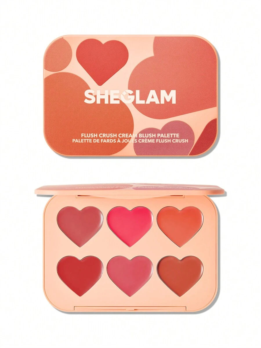 Sheglam Flush Crush Cream Blush Palette-Cottage Core Garden