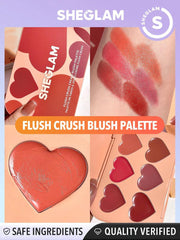 Sheglam Flush Crush Cream Blush Palette-Cottage Core Garden