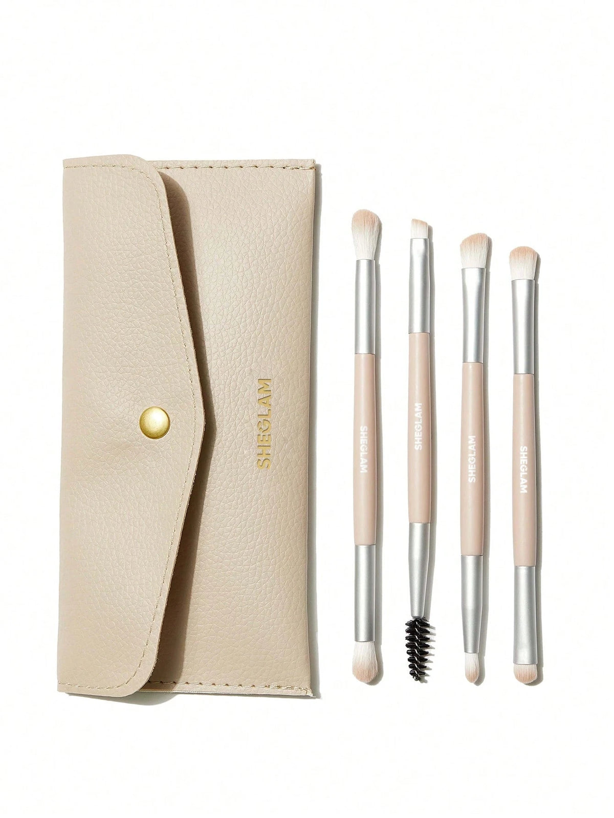 Sheglam Glam 101 Eye Essentials Makeup Brush Set 4Pcs