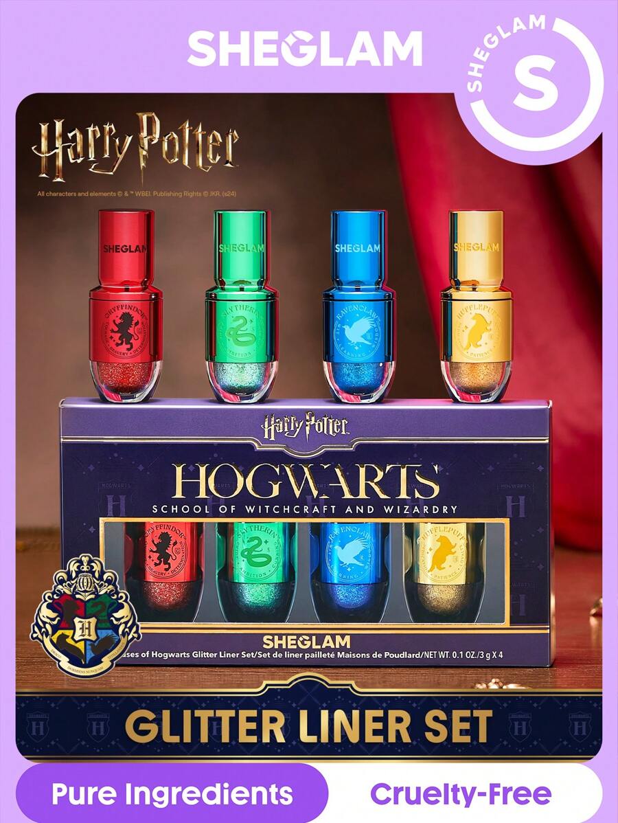 Sheglam Harry Potter Houses Of Hogwarts Glitter Liner Set