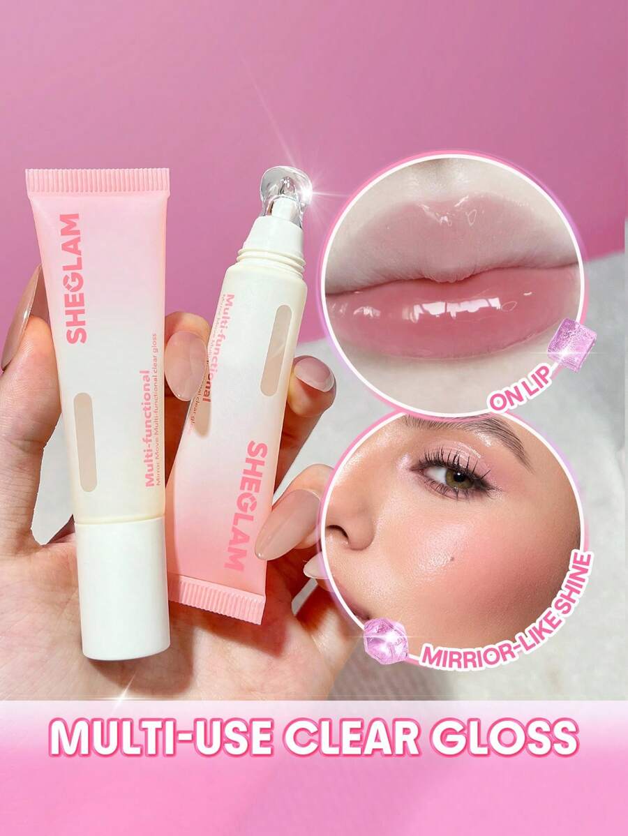 Sheglam Mirror Move Gloss Transparent Multi-Fonctionnel