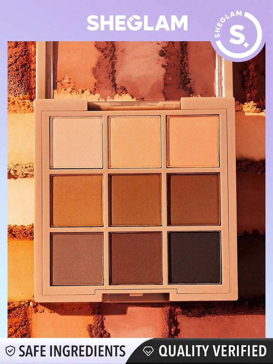 Sheglam NOMADIC Eyeshadow Palette Nine to Fine 