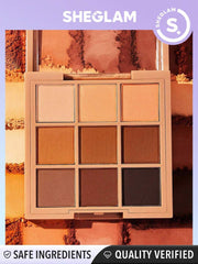 Sheglam NOMADIC Eyeshadow Palette Nine to Fine 