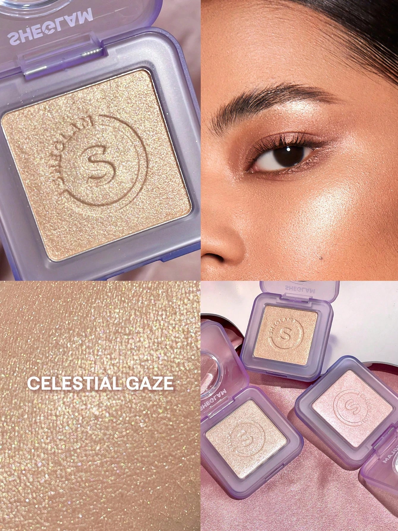 Sheglam Night Moon Highlighter with Constellation Glow