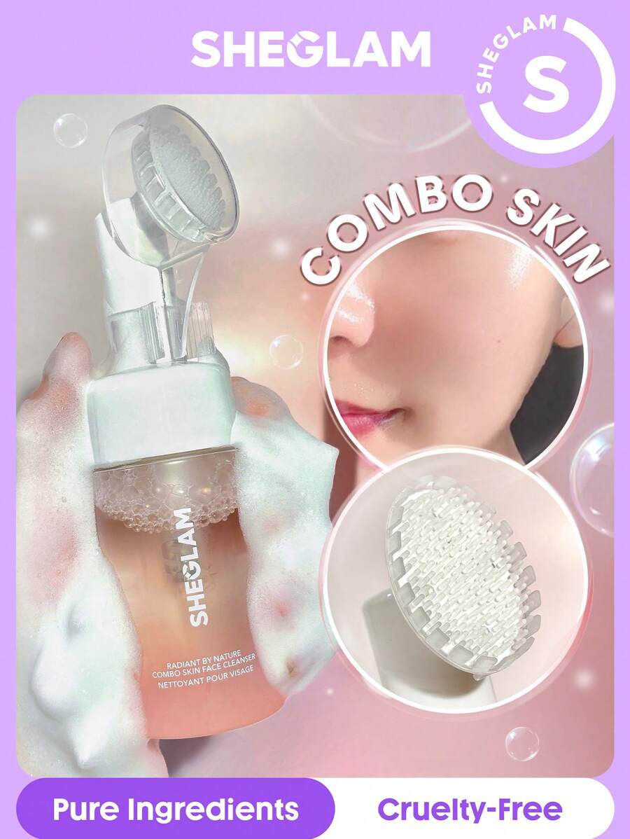 Sheglam Radiant By Nature Combo Skin Face Cleanser 100M