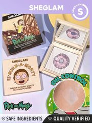 Sheglam Rick and Morty Never Ricking Morty Setting Powder