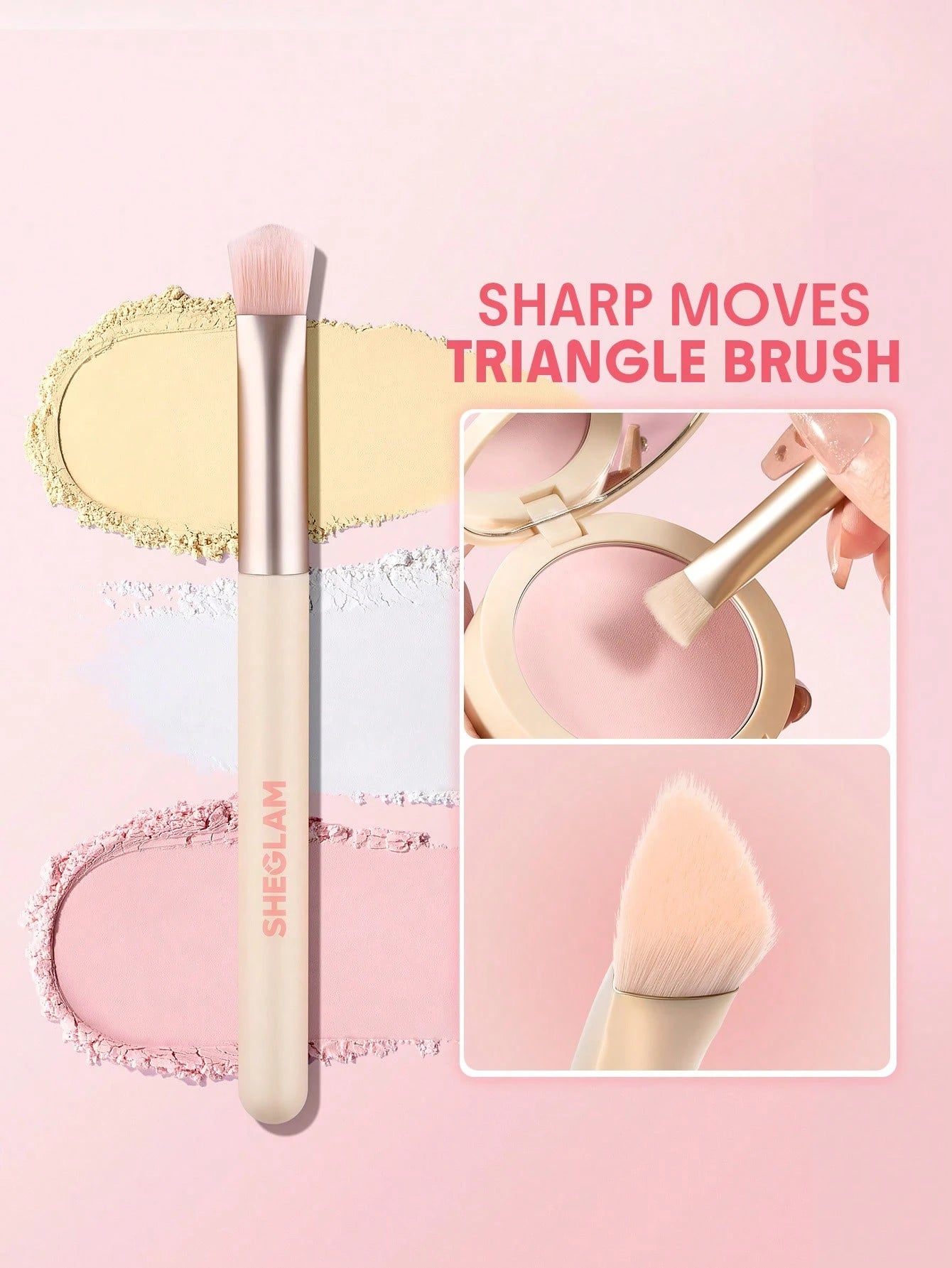 Sheglam Sharp Moves Triangle Brush


