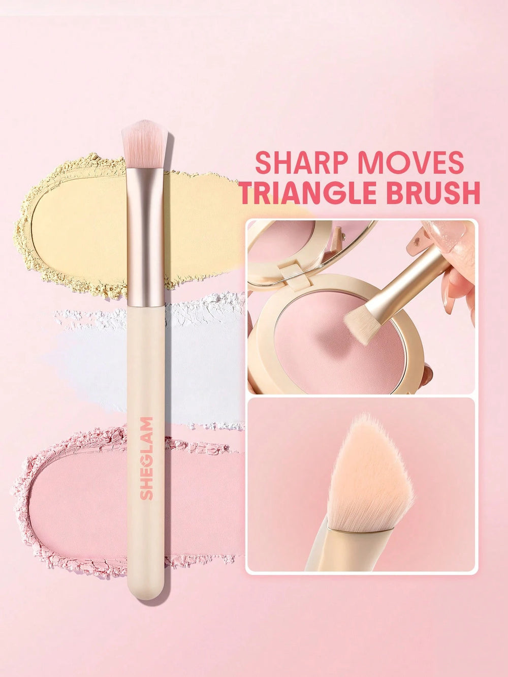 Sheglam Sharp Moves Triangle Brush


