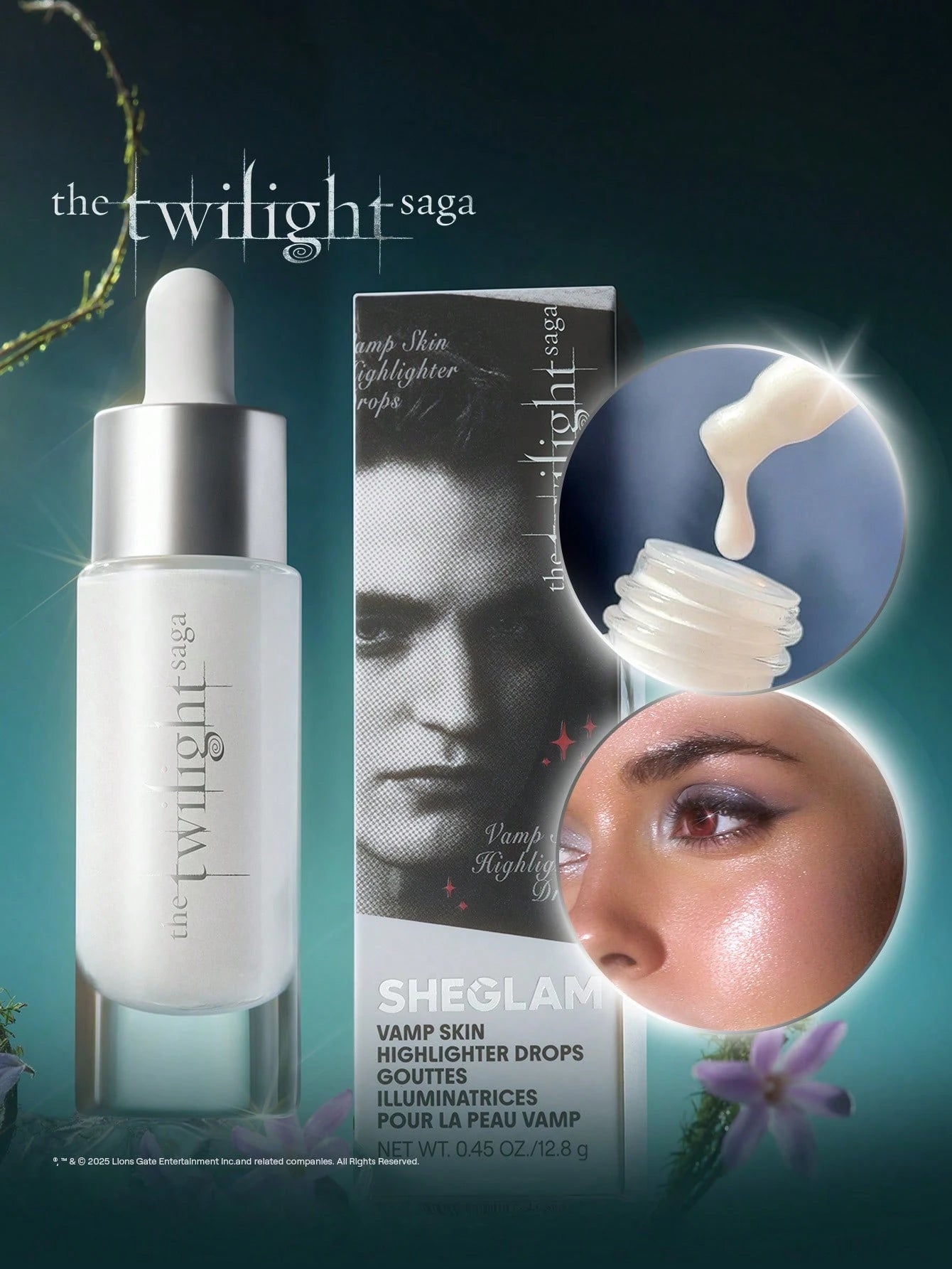 Sheglam The Twilight Vamp Skin Highlighter Drops Gouttes