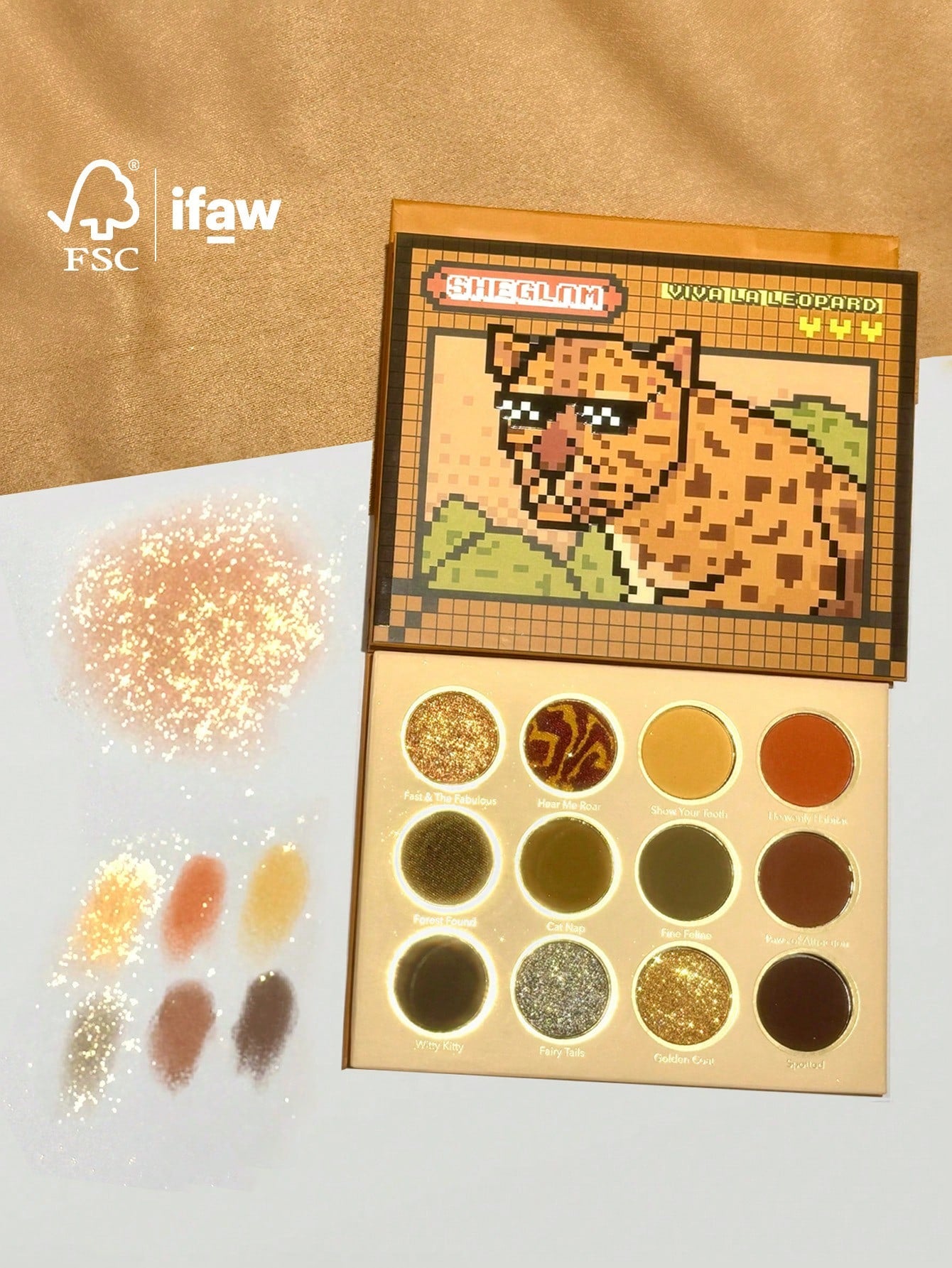 Sheglam Viva La Leopard Eyeshadow Palette