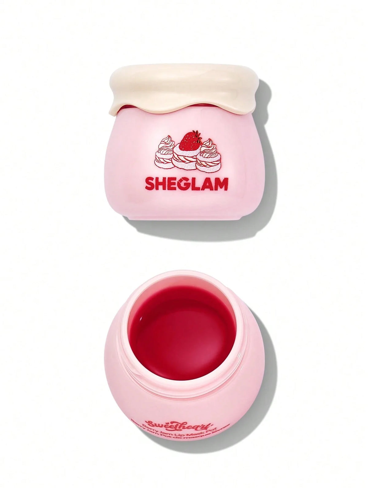 Sheglam berry jam lip mask pot