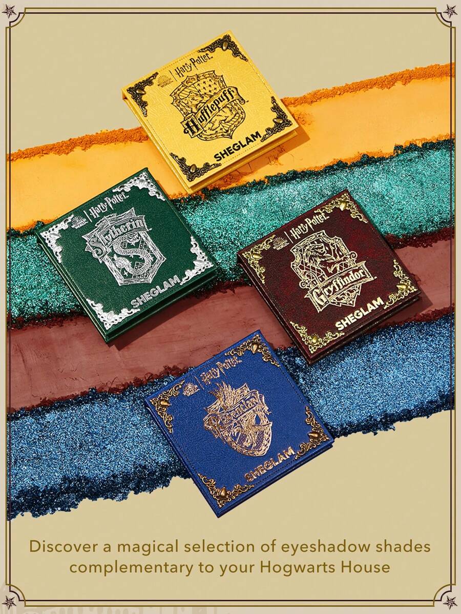 Sheglam harry potter hufflepuff house palette