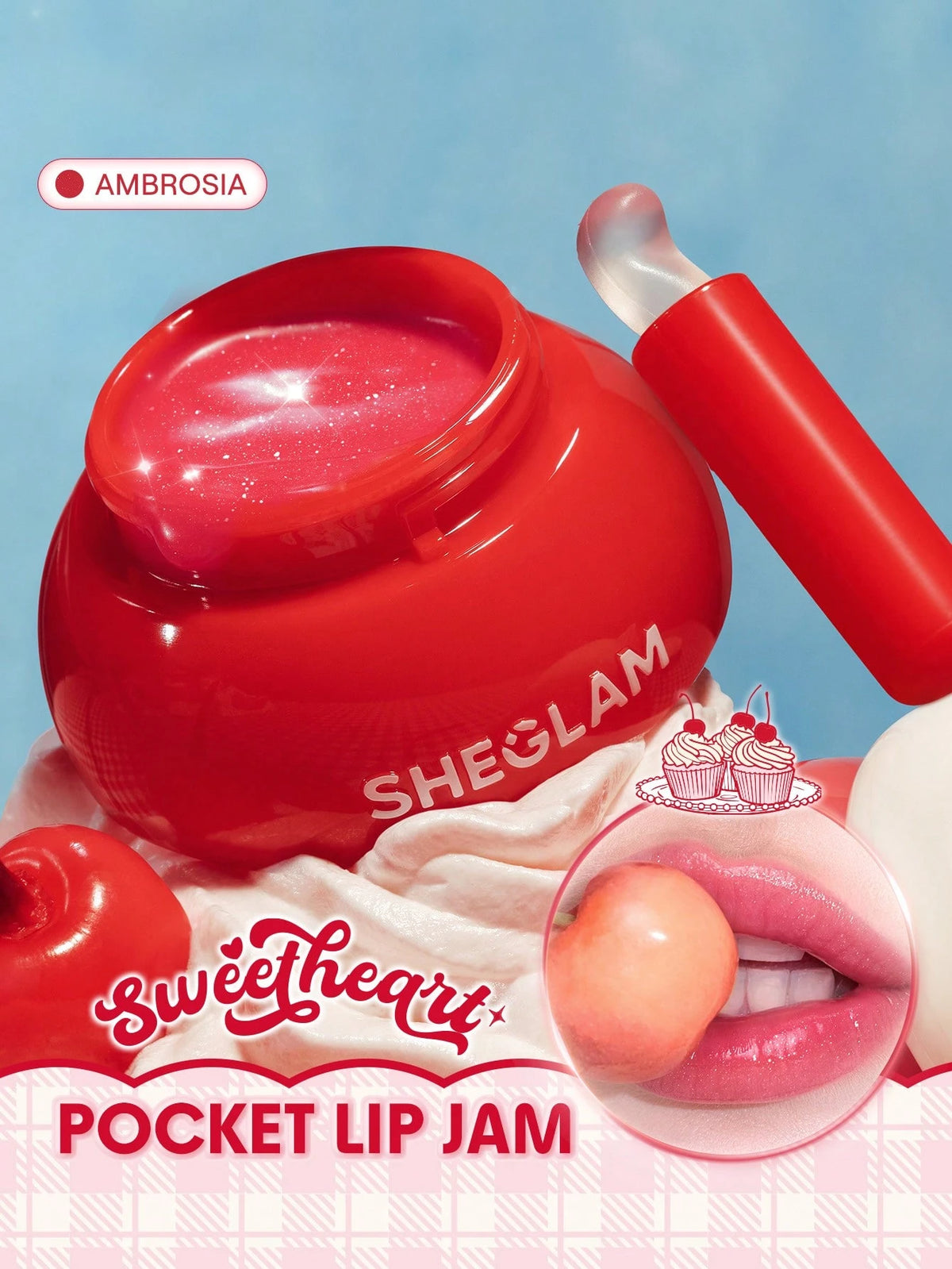 Sheglam life is delicious pocket lip jam	
