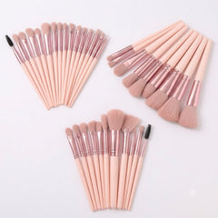 Shein 30 Pcs high-quality rose gold makeup brush set