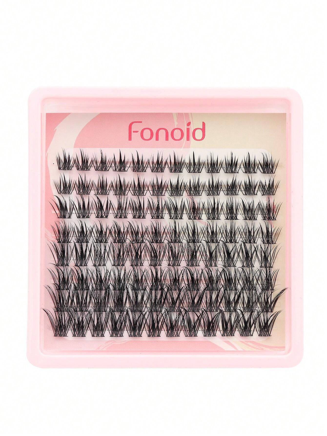 Shein Fonoid 96PCS Fluffy And Soft Segmented Eyelashes