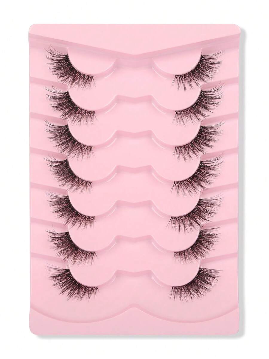 Shein Himirell 7pairs Cat Eye Style Eyelashes