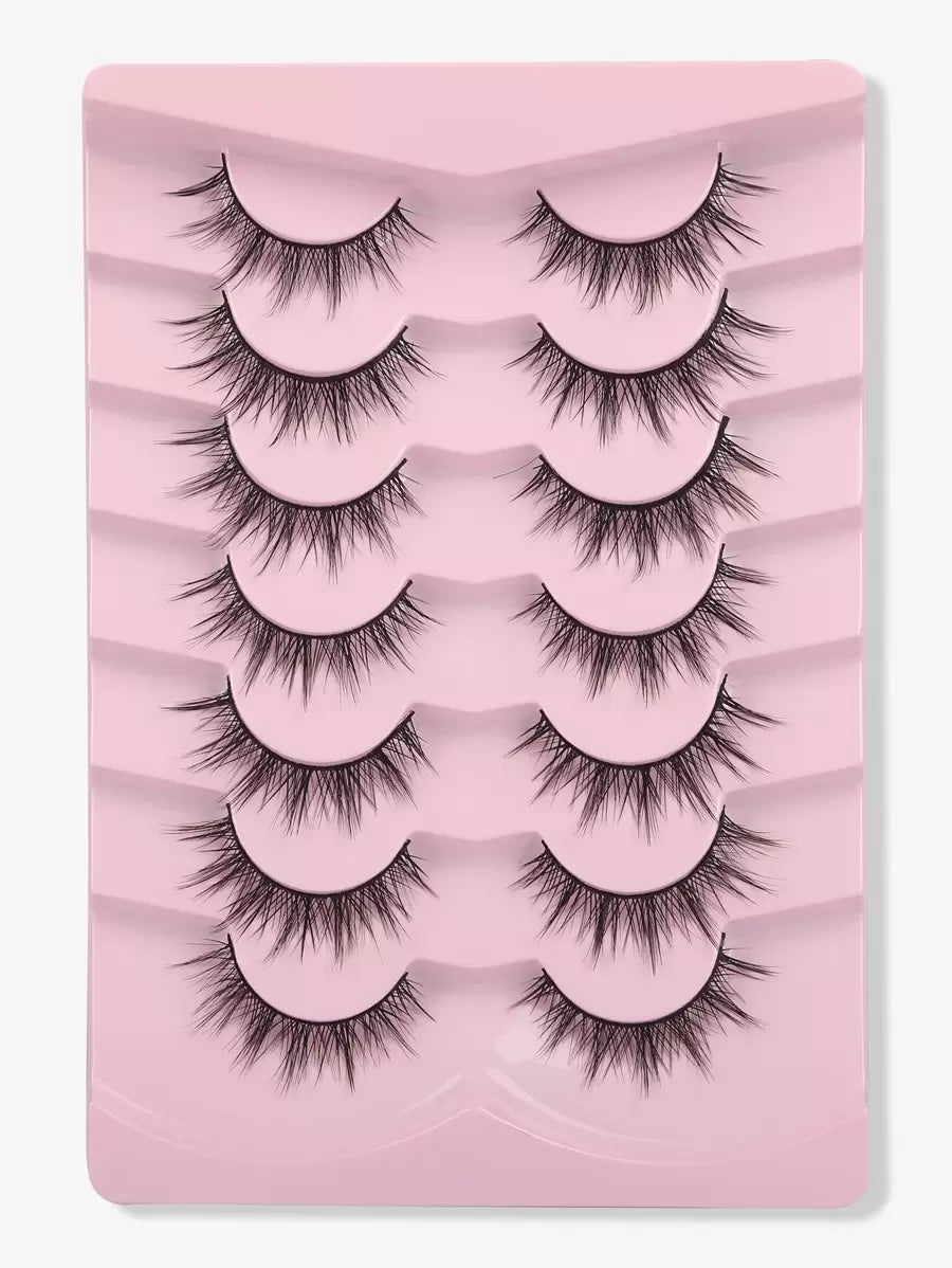 Shein Himirell Manga Lashes 7pairs Pointed Cat Eye