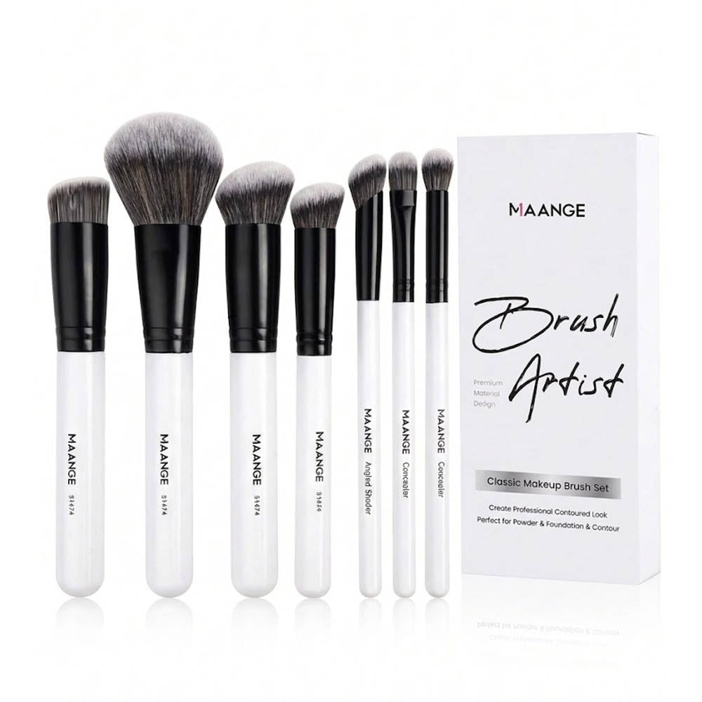 Shein Maange Classic Makeup Brush Set 7 Pieces