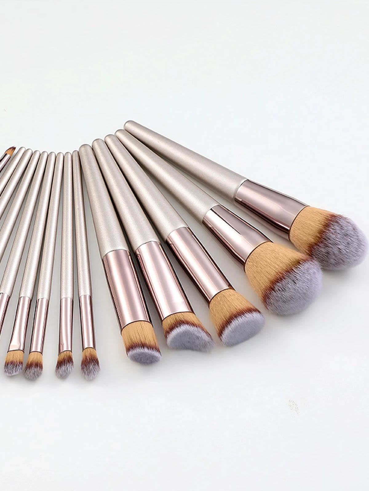 Shein Makeup Brush Set Gold 14Pcs