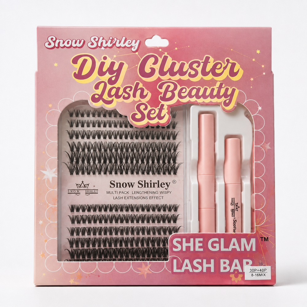 Snow Shirley DIY Cluster Lash Beauty Set