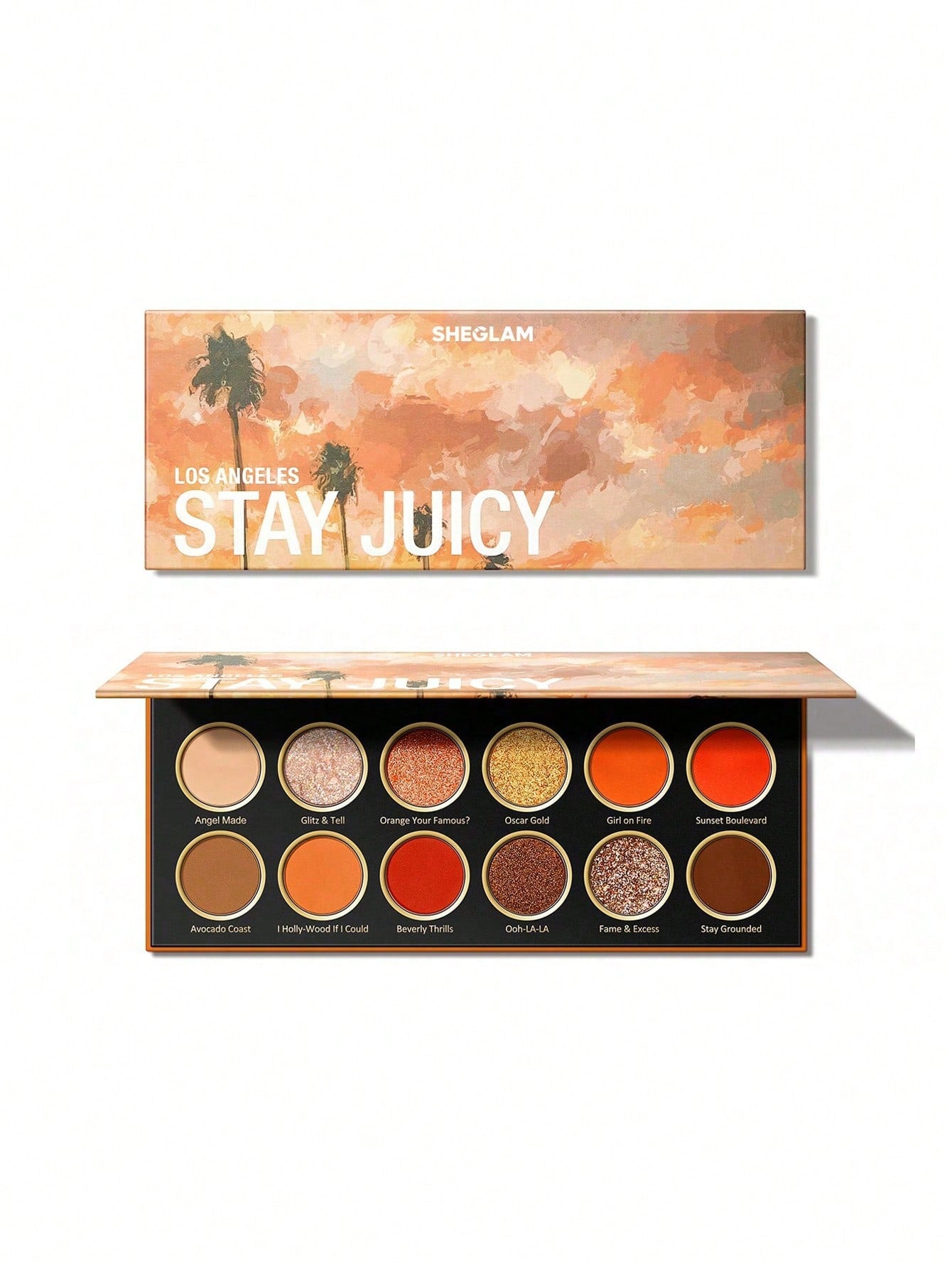 Sheglam Stay Juicy Eyeshadow Palette 12 Colors