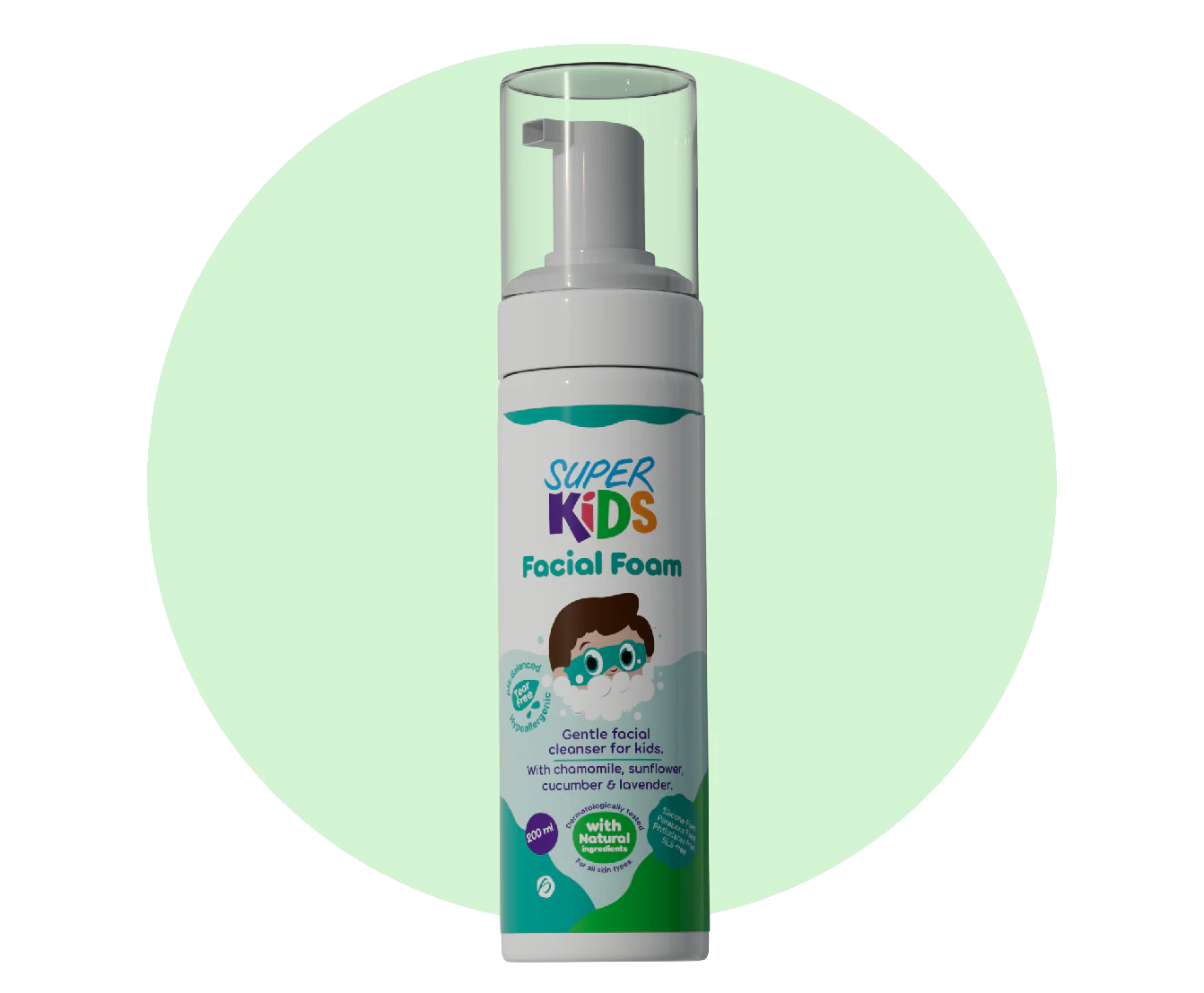 Superkids Facial Foam 200 ml