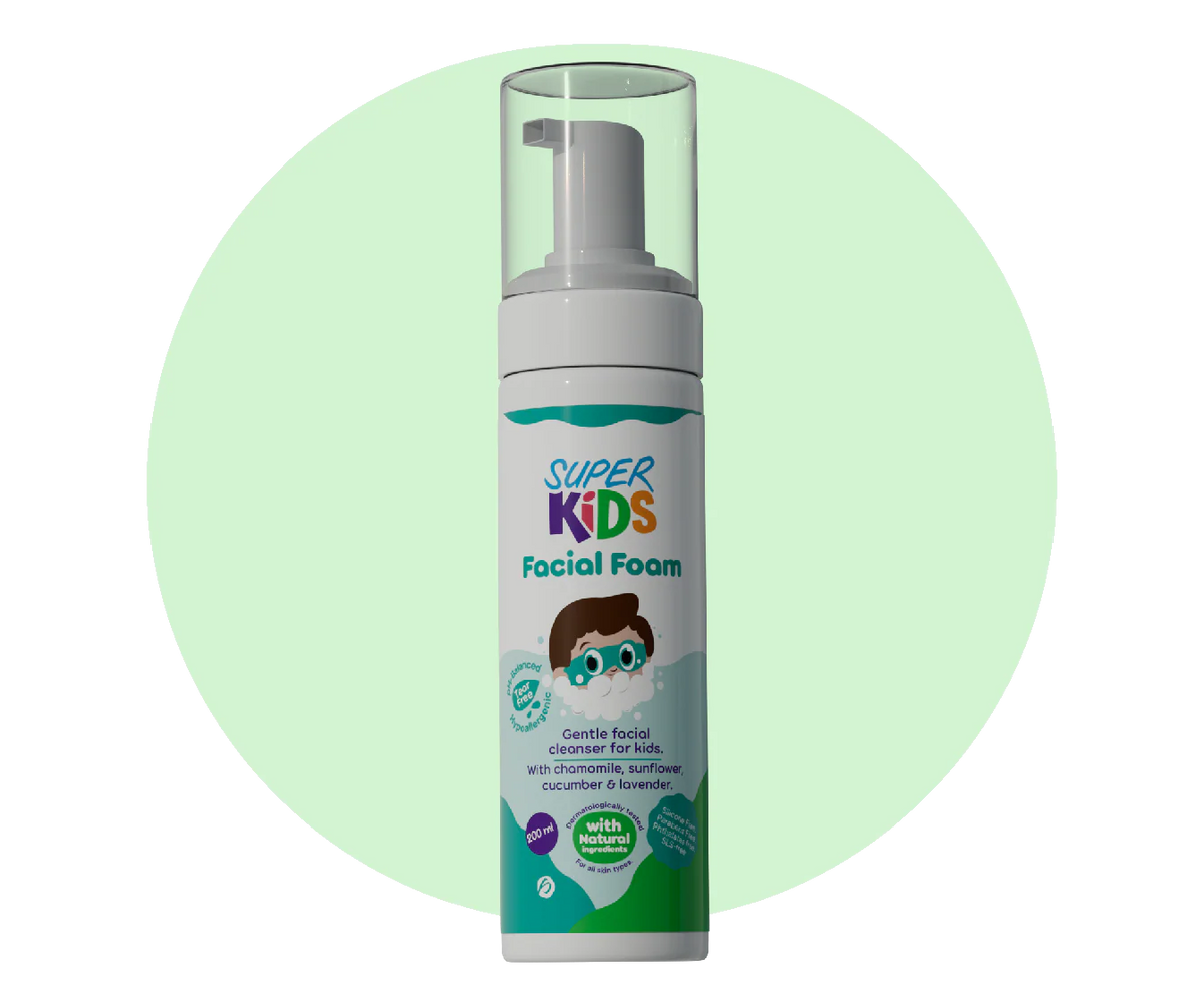 Superkids Facial Foam 200 ml