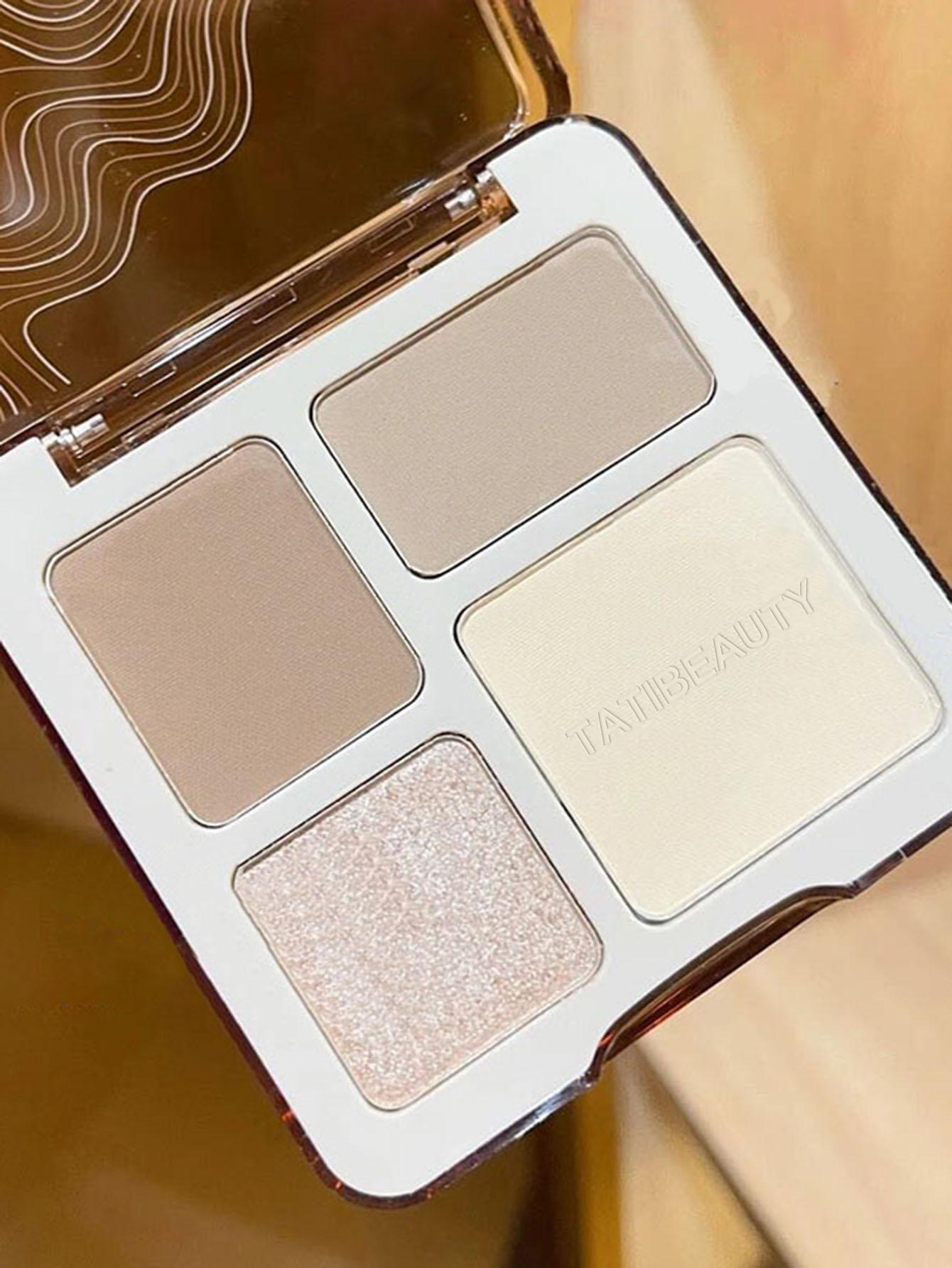 Shein Tatibeauty Face Contour Palette Waterproof 4-Color 805