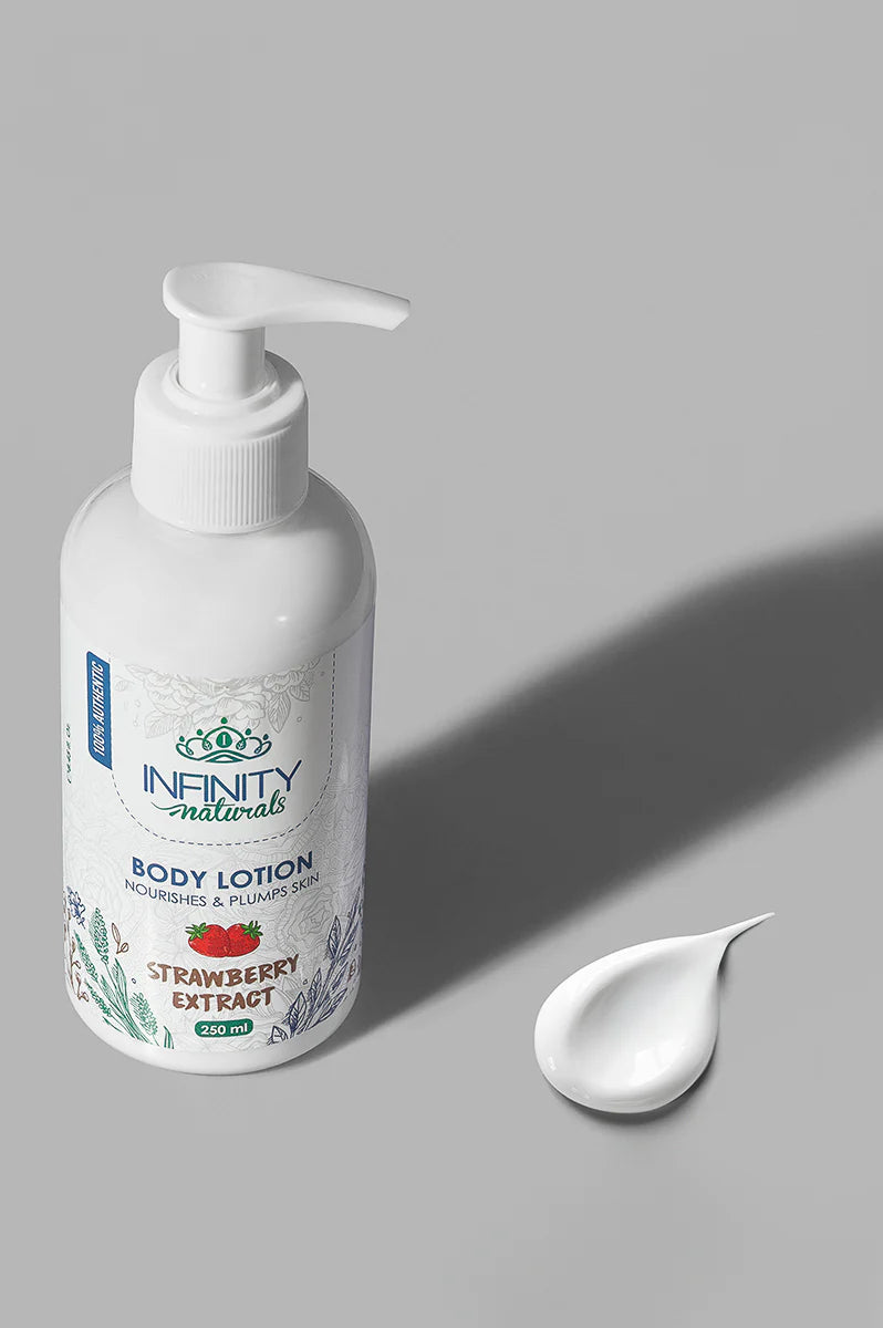 Infinity Body Lotion with Strawberry Extract - 250ml