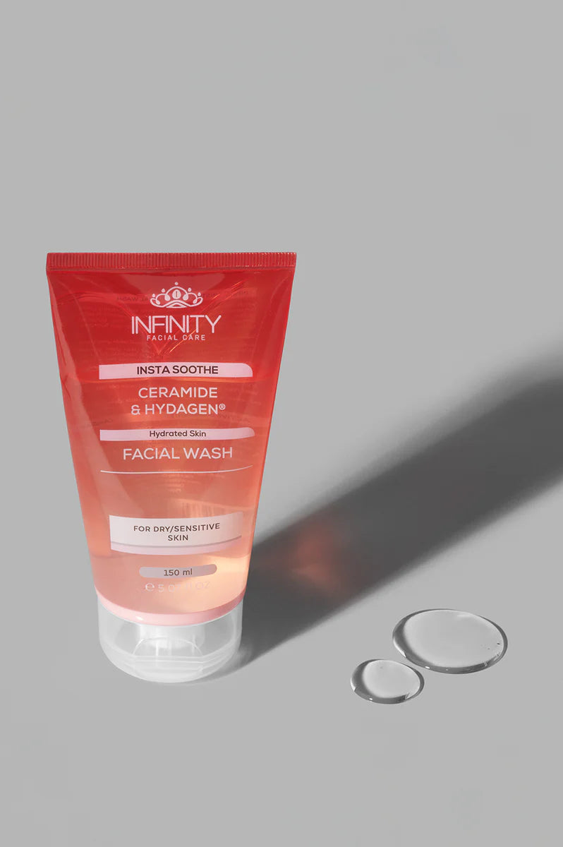 Infinity Facial Care Insta Soothe Facial Wash 150 ml + 50 ml for Free+