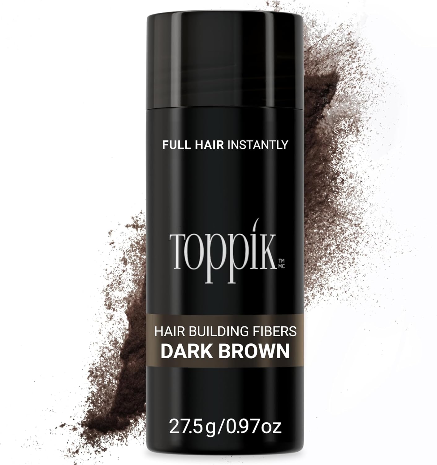 Toppik Hair Building Fibers 27.5g Dark Brown