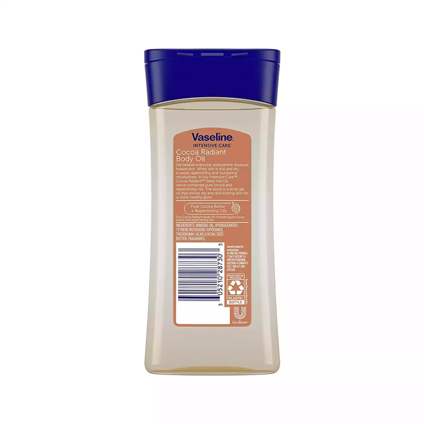 Vaseline Intensive Care Body Gel Oil Cocoa Radiant 200Ml