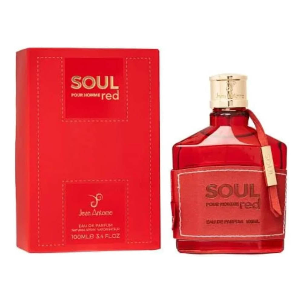 Almas Jean Antoine Soul Red For Men Eau De Parfum 100ml