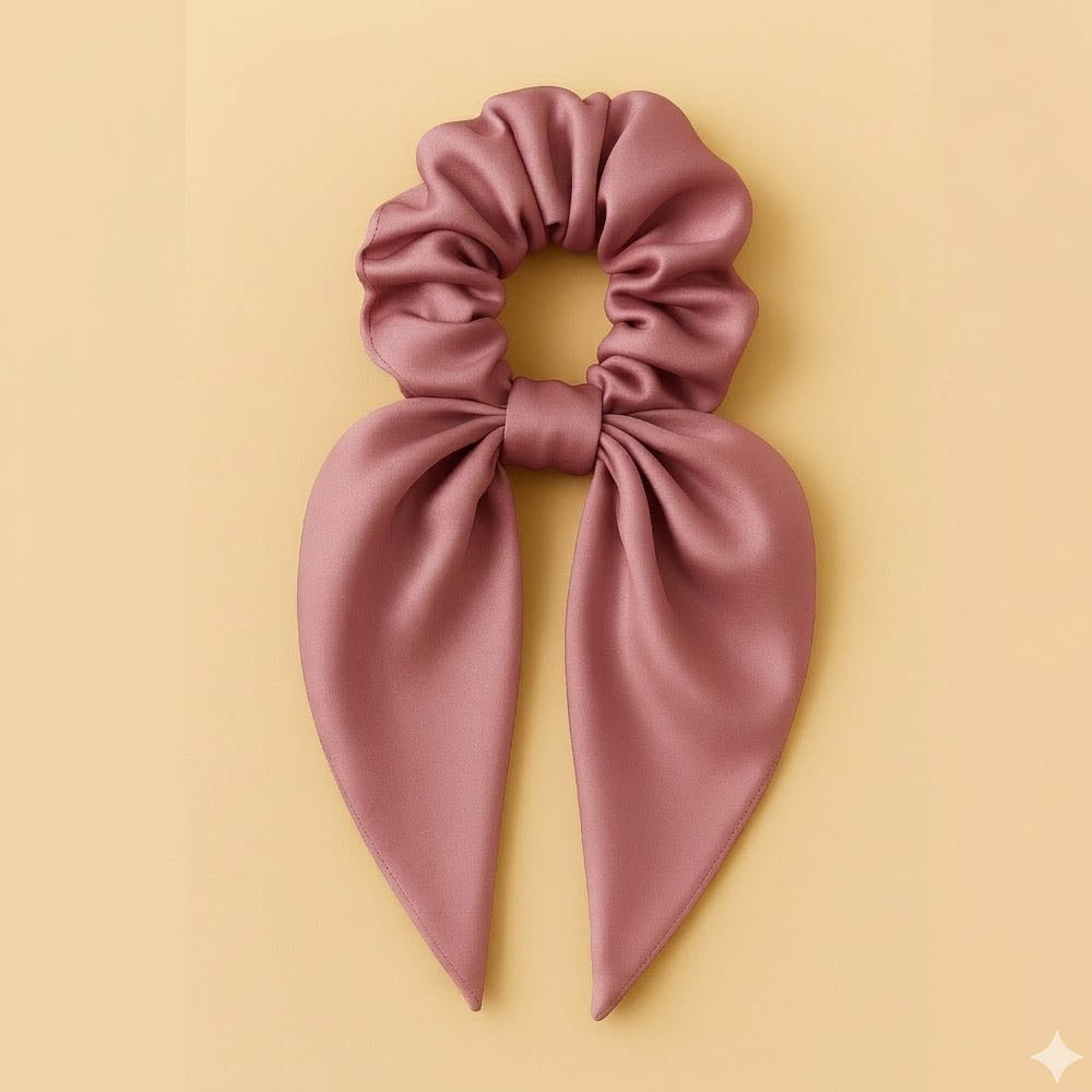 Re.MooN Colorful Satin Scrunchies kity