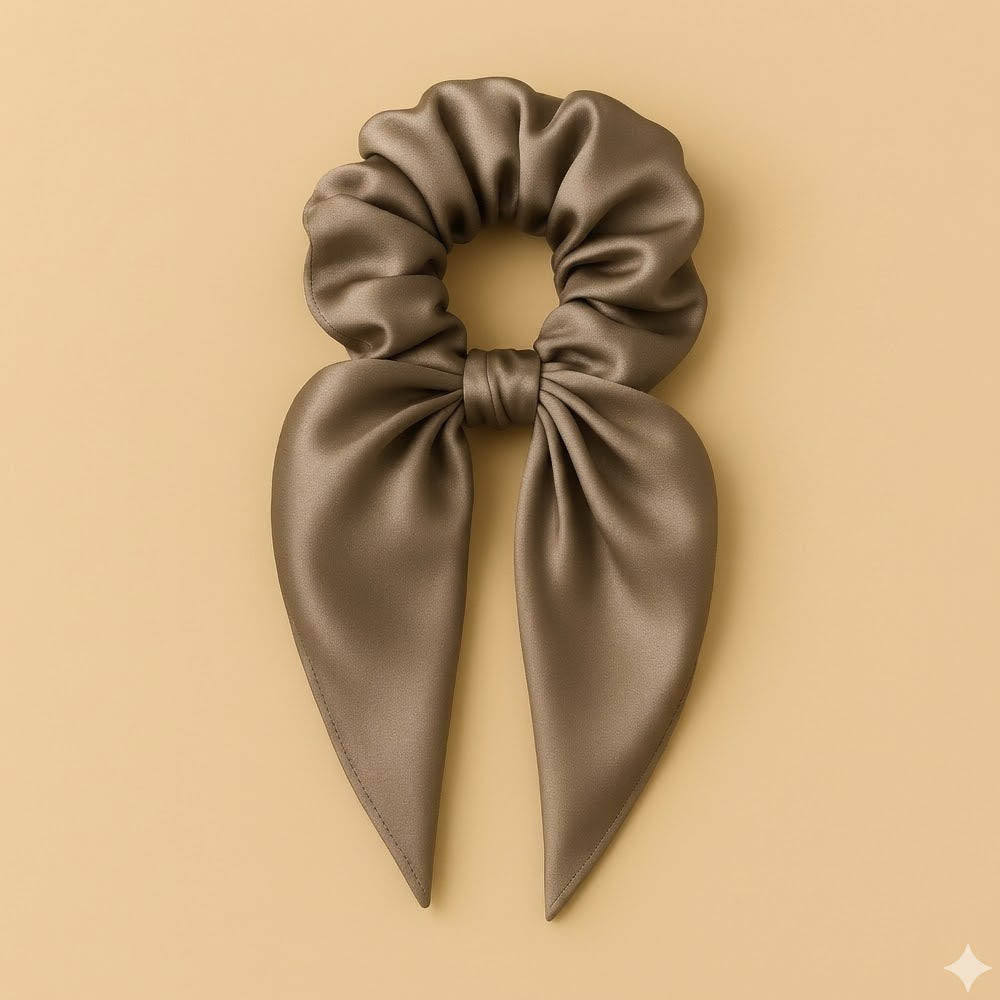 Re.MooN Colorful Satin Scrunchies kity