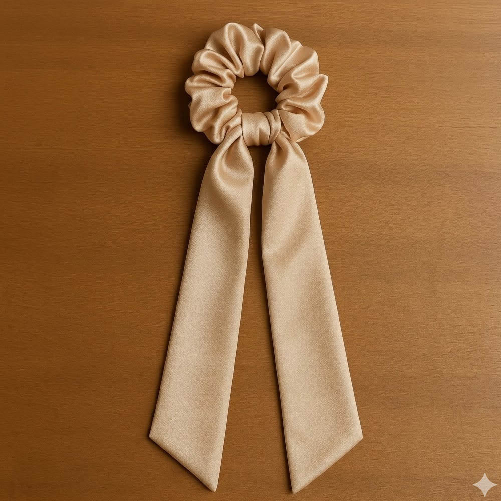 Re.MooN Colorful Satin Scrunchies kity