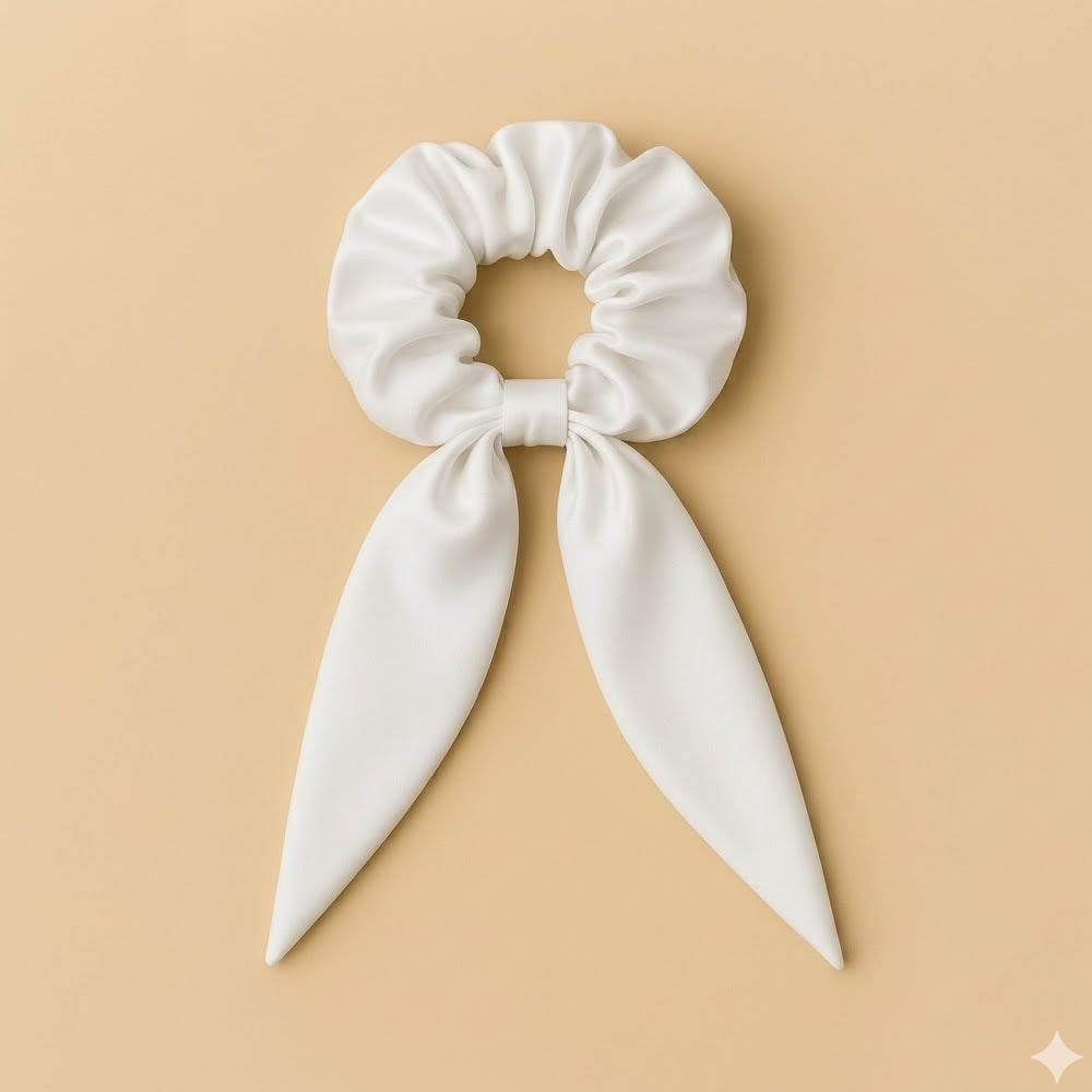 Re.MooN Colorful Satin Scrunchies kity