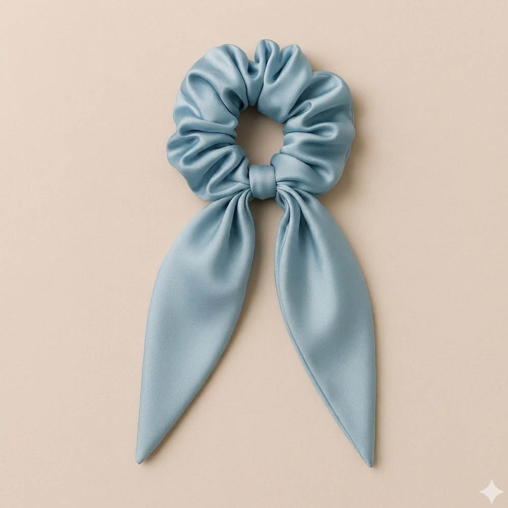 Re.MooN Colorful Satin Scrunchies kity