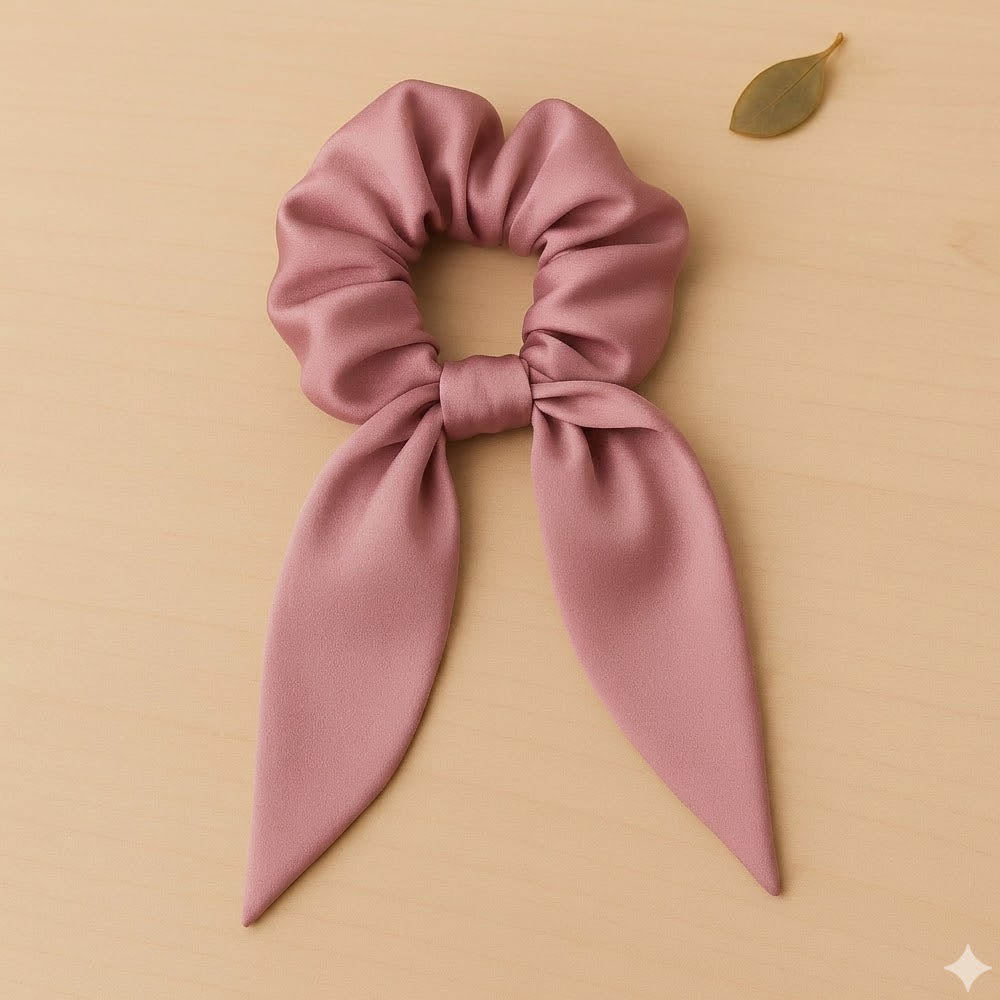 Re.MooN Colorful Satin Scrunchies kity