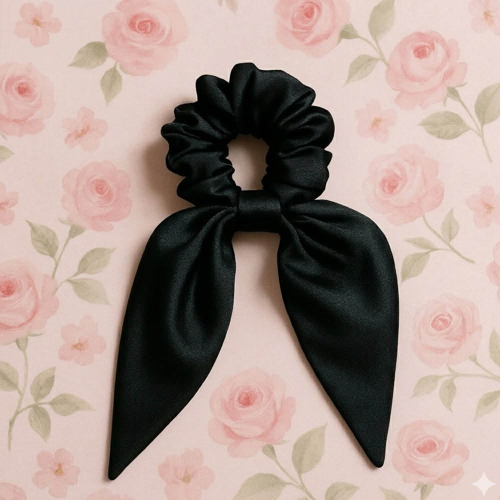 Re.MooN Colorful Satin Scrunchies kity