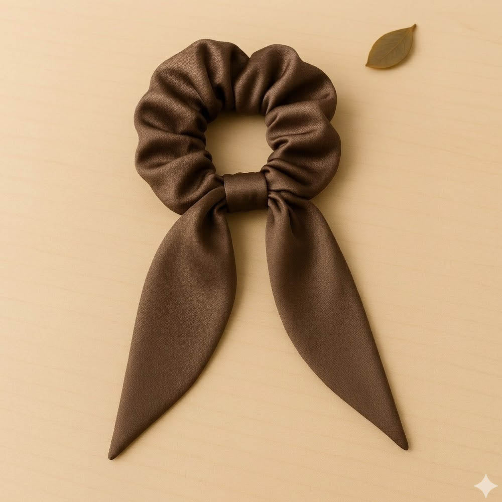 Re.MooN Colorful Satin Scrunchies kity