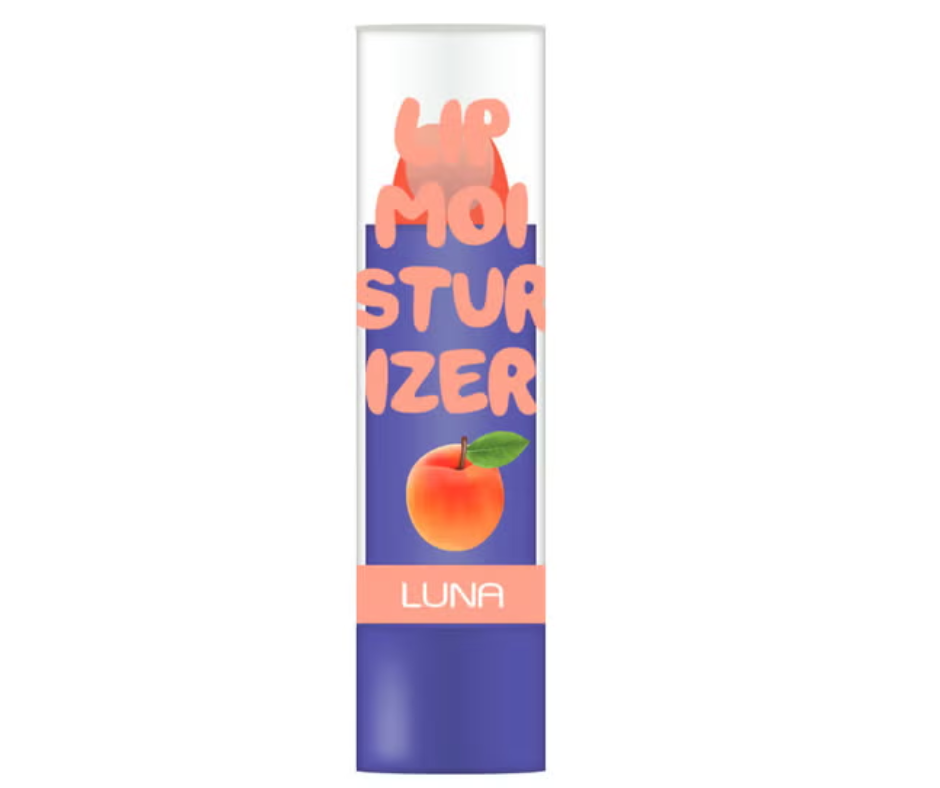 Luna Lip Moisturizer Peach Pink