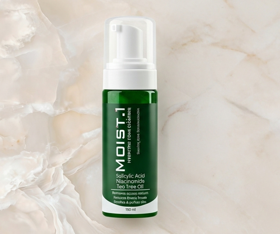 Moist-1 Hydrating foam cleanser