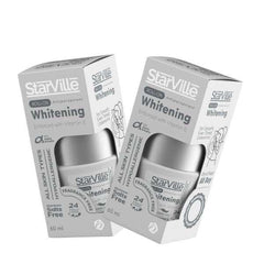 ستارفيل عرض رول اون تفتيح و مزيل العرق بدون رائحة 60ml (1+1)
