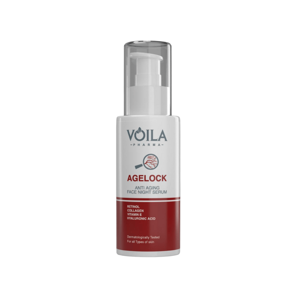 VOILA AGELOCK ANTI AGING FACE NIGHT SERUM 50ML