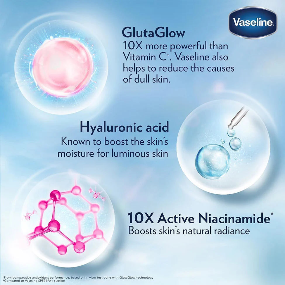 Vaseline Gluta-Hya Smooth Radiance Lotion Tube 200 ML